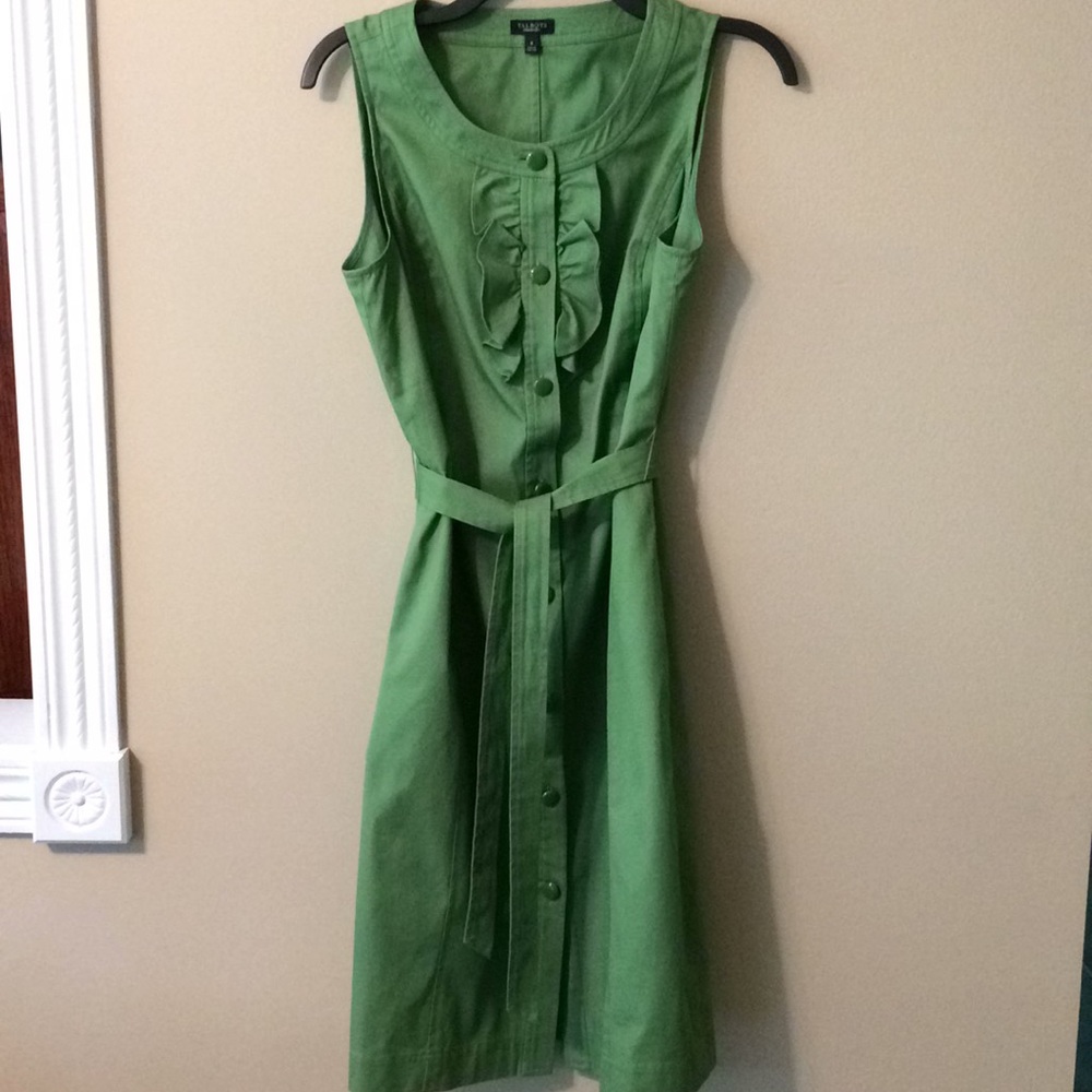 Talbots Moss green dress